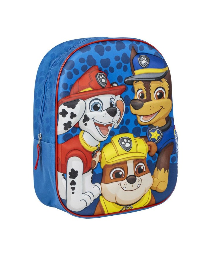 Zaino Scuola The Paw Patrol Azzurro 25 x 31 x 10 cm Zaino Scuola The Paw Patrol Azzurro 25 x 31 x 10 cm
