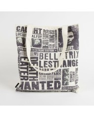 Borsa Donna Harry Potter Grigio 36 x 39 x 0,4 cm