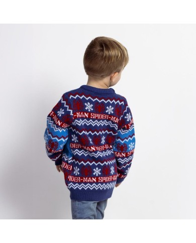 Maglia Unisex Spider-Man Azzurro Maglia Unisex Spider-Man Azzurro