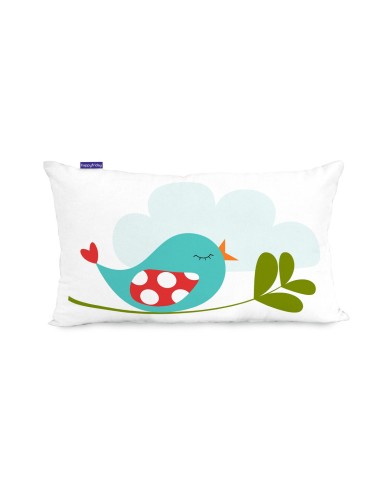 Fodera per cuscino HappyFriday Mr Fox Little Birds Multicolore 50 x 30 cm