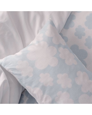 Fodera per cuscino HappyFriday Mr Fox Little Birds Multicolore 50 x 30 cm