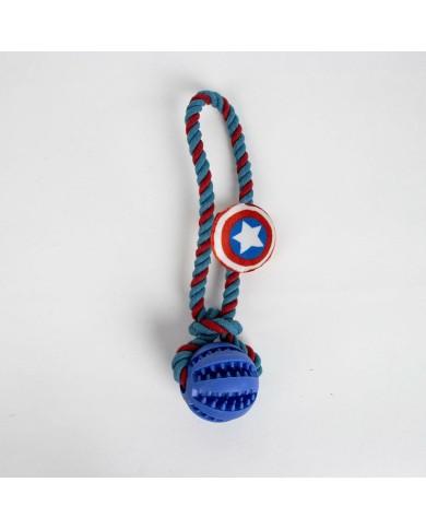 Giocattoli per cani The Avengers Azzurro 10 x 30 x 7 cm Giocattoli per cani The Avengers Azzurro 10 x 30 x 7 cm