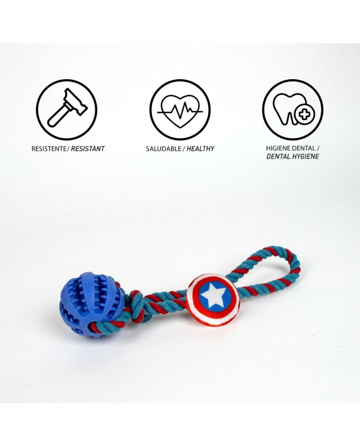 Giocattoli per cani The Avengers Azzurro 10 x 30 x 7 cm