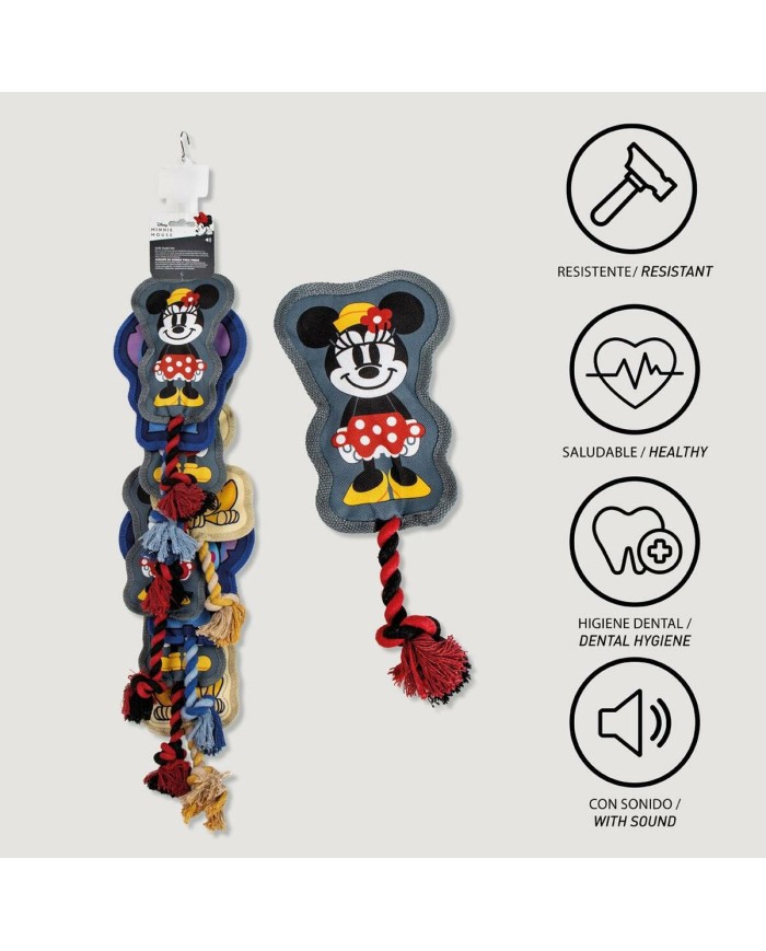 Giocattoli per cani Mickey Mouse Azzurro Taglia unica