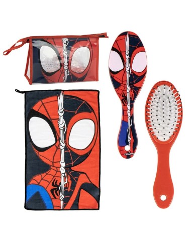 Necessaire con Accessori Spidey Rosso 23 x 15 x 8 cm Necessaire con Accessori Spidey Rosso 23 x 15 x 8 cm