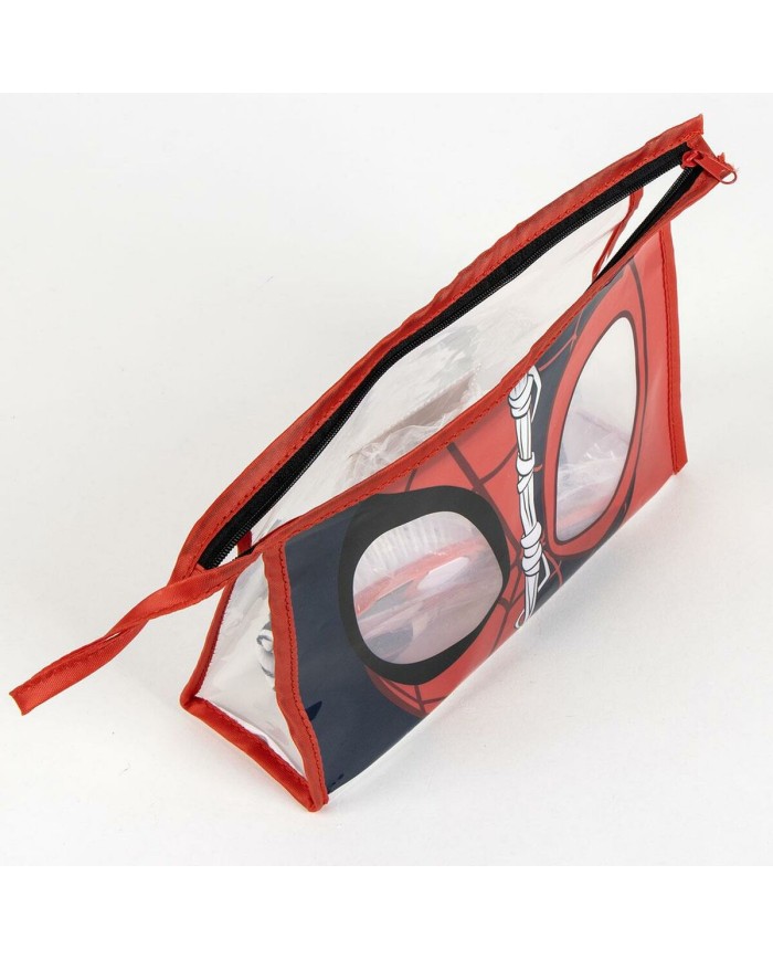 Necessaire con Accessori Spidey Rosso 23 x 15 x 8 cm