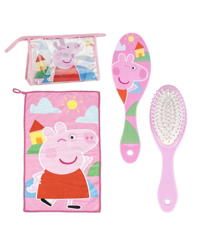 Necessaire con Accessori Peppa Pig Rosa 23 x 15 x 8 cm