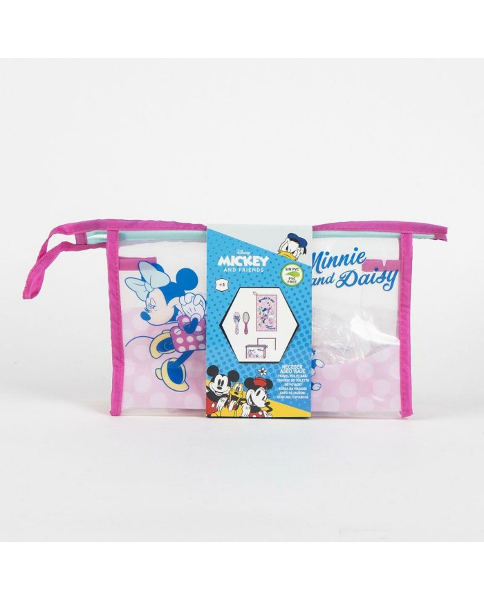 Necessaire con Accessori Minnie Mouse Rosa 23 x 15 x 8 cm