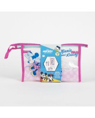 Necessaire con Accessori Minnie Mouse Rosa 23 x 15 x 8 cm