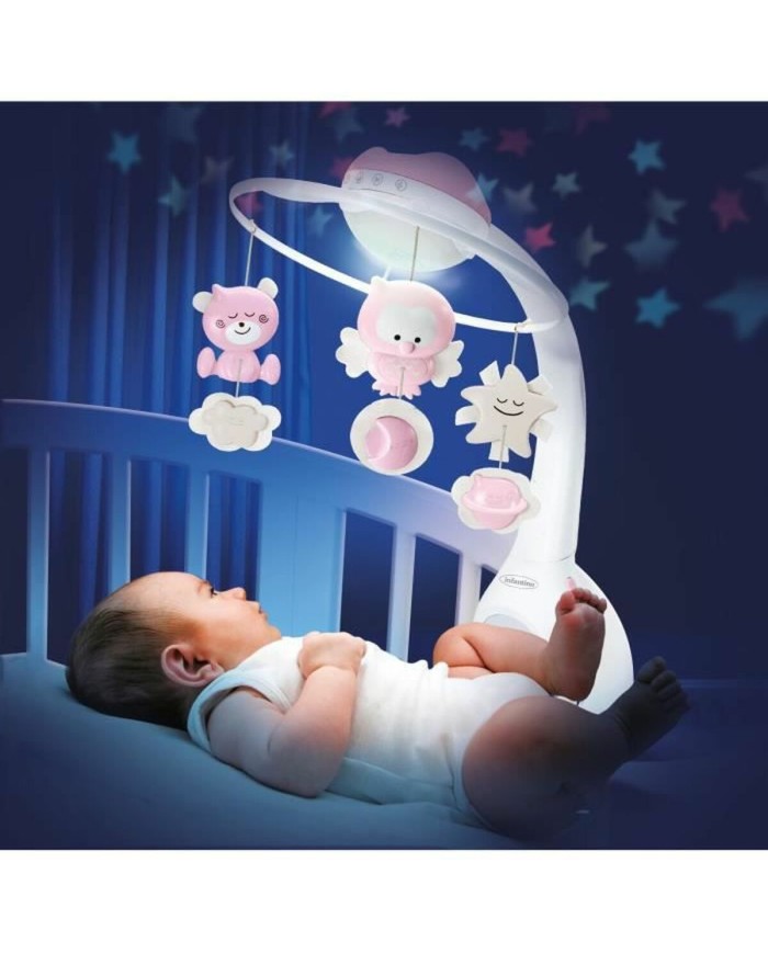 Proiettore Mobile Infantino Sweet Girl Night 3 in 1