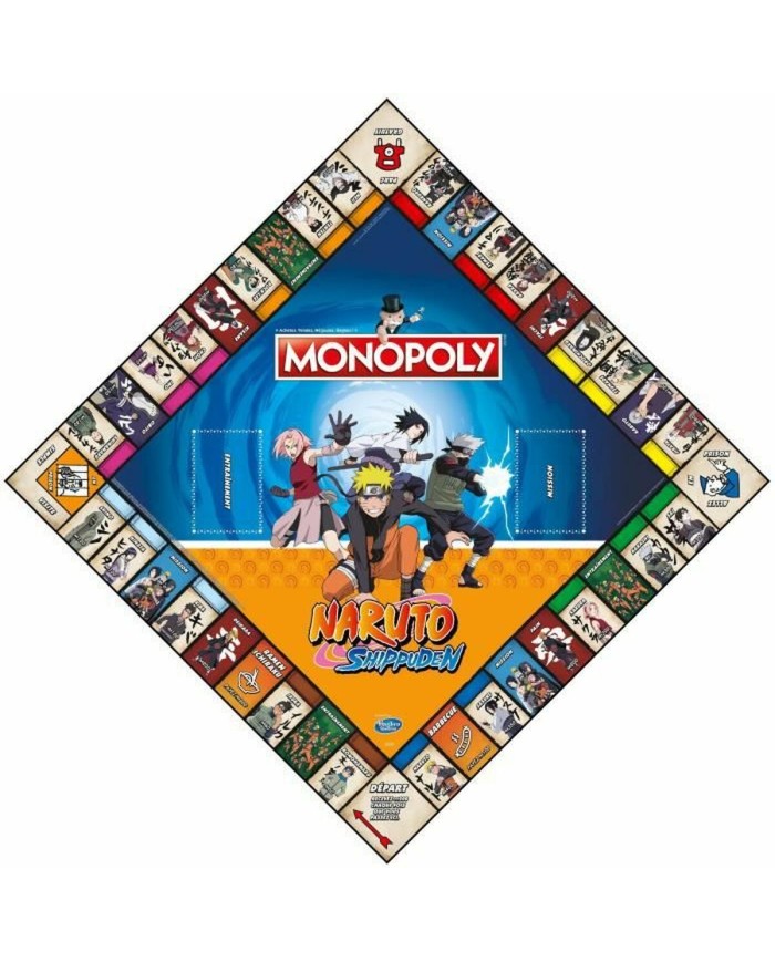 Gioco da Tavolo Winning Moves MONOPOLY Naruto (FR)