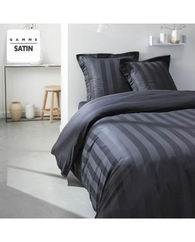 Copripiumino TODAY Satin Nero 220 x 240 cm Copripiumino TODAY Satin Nero 220 x 240 cm