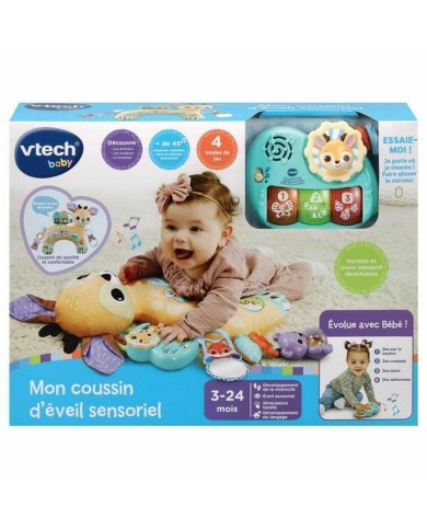 Gioco di Abilità per Bambini Vtech Baby MON COUSSIN D'ÉVEIL SENSORIEL Gioco di Abilità per Bambini Vtech Baby MON COUSSIN D'ÉVEIL SENSORIEL