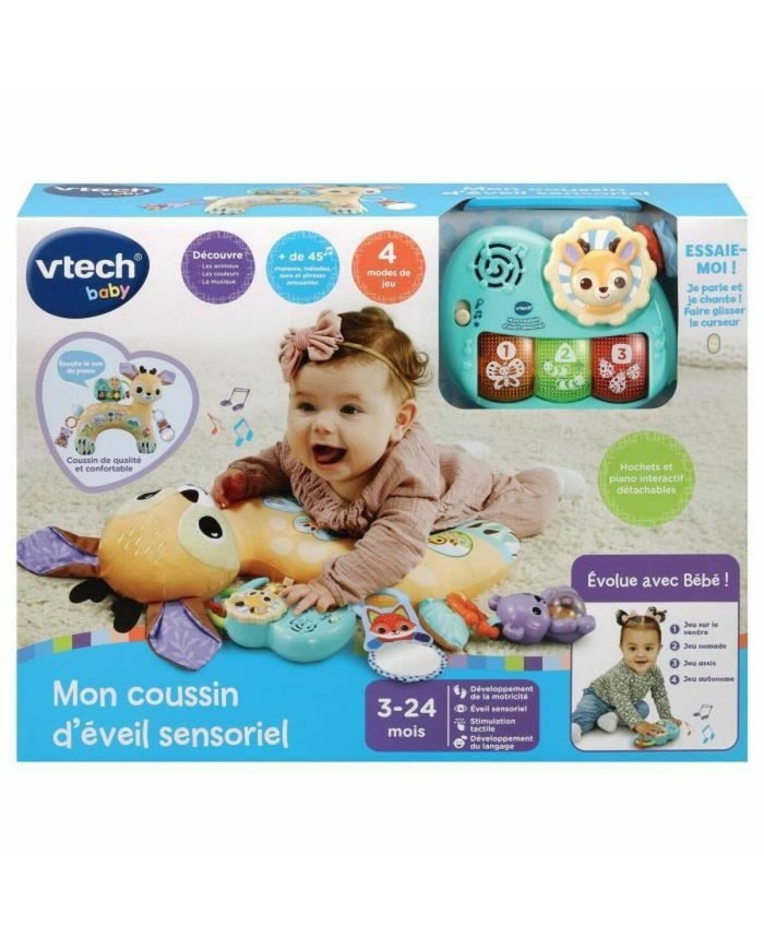 Gioco di Abilità per Bambini Vtech Baby MON COUSSIN D'ÉVEIL SENSORIEL