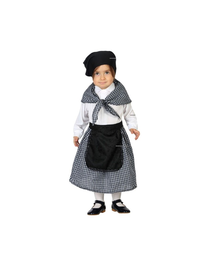 Costume per Neonati Nero Vecchia 24 Mesi + 24 Mesi