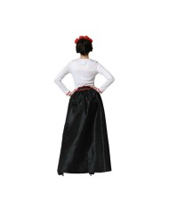 Costume per Adulti Scheletro Messicano Multicolore (XS/S)