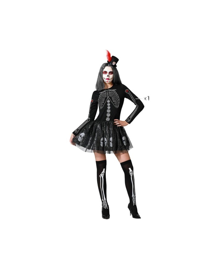 Costume per Adulti Scheletro XL