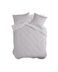 Set di copripiumino HappyFriday Basic Kids Grigio Singolo 2 Pezzi