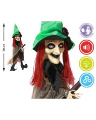 Decorazione per Halloween Strega 90 x 13 x 20 cm