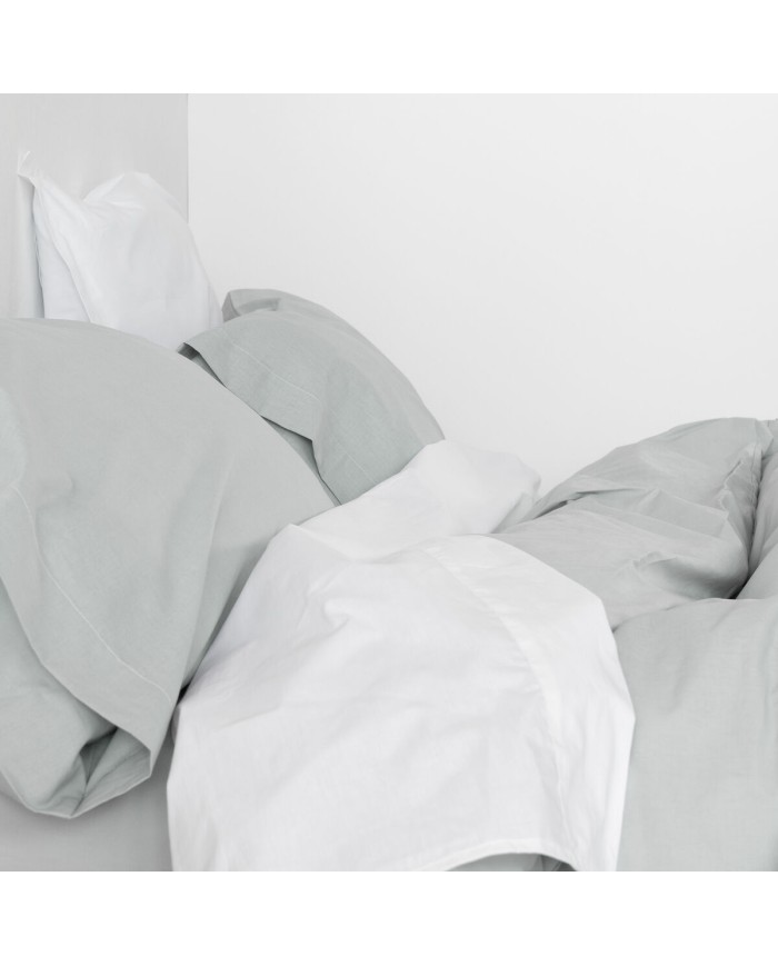 Copripiumino HappyFriday Basic Grigio 155 x 220 cm