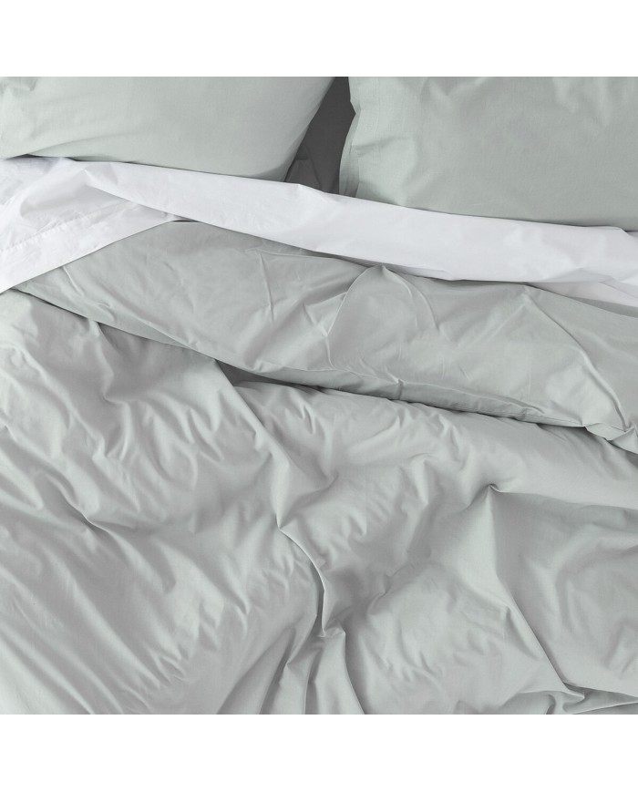 Copripiumino HappyFriday Basic Grigio 155 x 220 cm