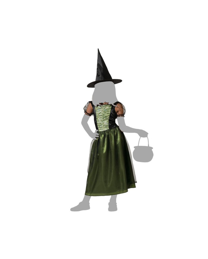 Costume per Bambini Strega 5-6 Anni