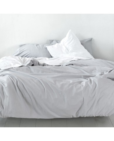 Copripiumino HappyFriday Basic Grigio 155 x 220 cm Copripiumino HappyFriday Basic Grigio 155 x 220 cm