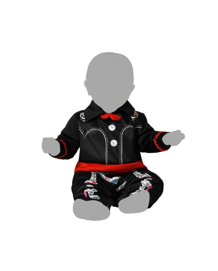 Costume per Bambini Scheletro 12-24 Mesi Costume per Bambini Scheletro 12-24 Mesi