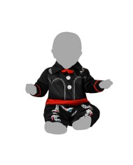 Costume per Neonati Scheletro + 24 Mesi