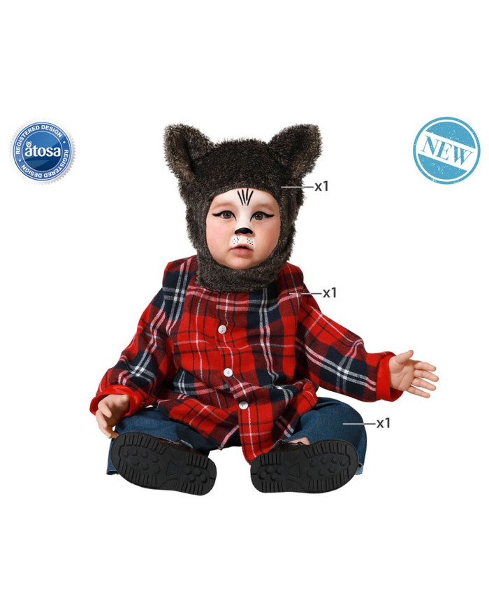 Costume per Neonati Lupo mannaro + 24 Mesi