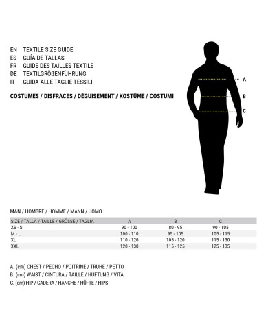 Costume per Adulti Re Medievale M/L