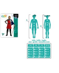 Costume per Bambini Re Medievale 7-9 Anni