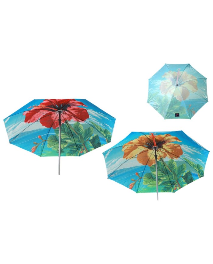 Ombrellone Ø 140 cm SPF50+ Fiore Ombrellone Ø 140 cm SPF50+ Fiore