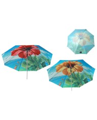 Ombrellone Ø 140 cm SPF50+ Fiore Ombrellone Ø 140 cm SPF50+ Fiore