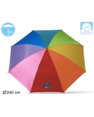 Ombrellone 240 cm UPF 50+ Arcobaleno
