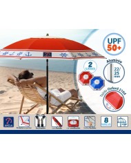 Ombrellone Ø 180 cm SPF50+ Ancora