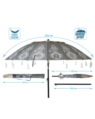 Ombrellone Ø 220 cm SPF50+ Orientale Ombrellone Ø 220 cm SPF50+ Orientale