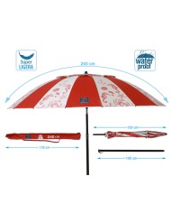 Ombrellone Ø 240 cm SPF50+ Marino Ombrellone Ø 240 cm SPF50+ Marino