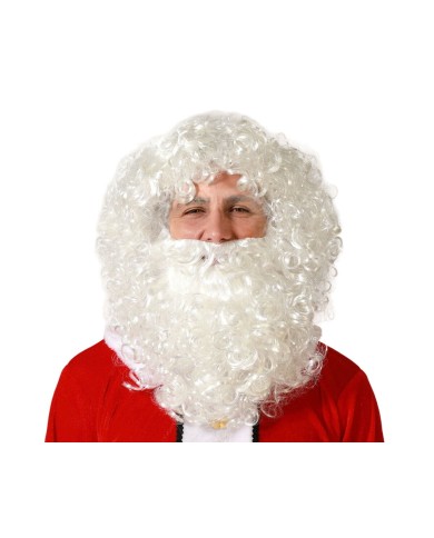 Parrucca Babbo Natale Bianco Barba