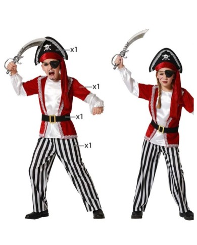 Costume per Bambini Multicolore Pirati Costume per Bambini Multicolore Pirati
