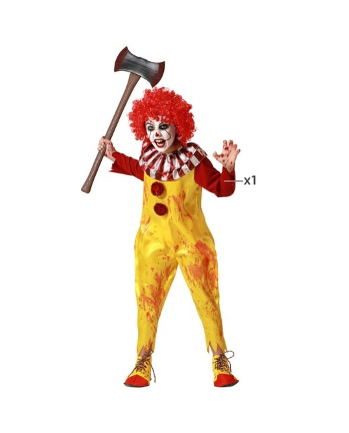 Costume per Bambini Pagliaccio 10-12 Anni
