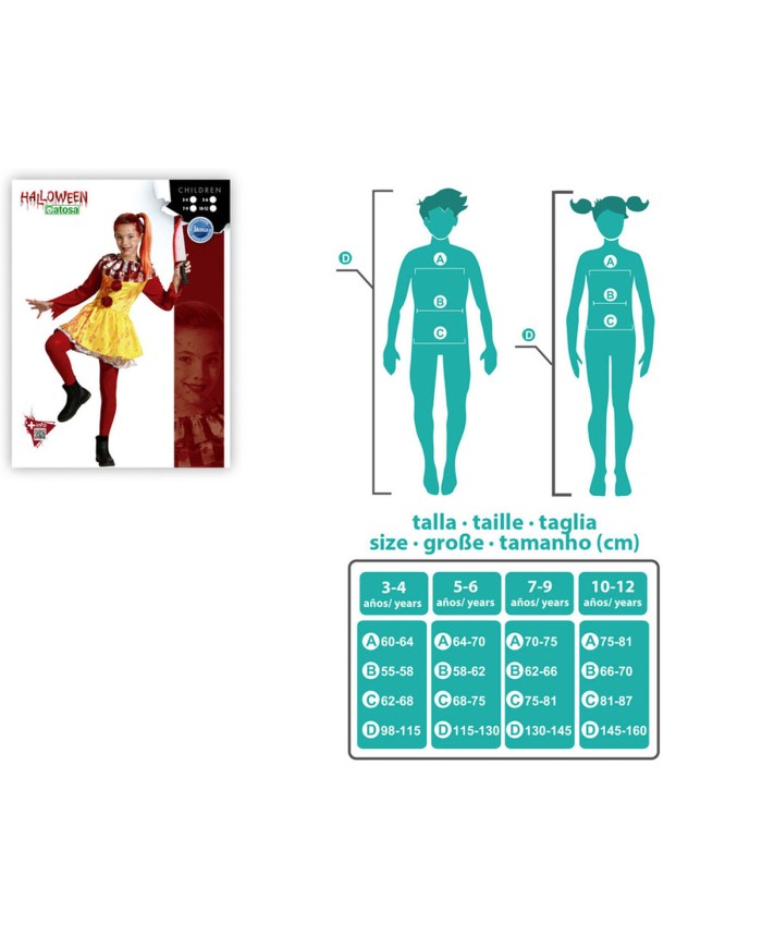 Costume per Bambini 5-6 Anni