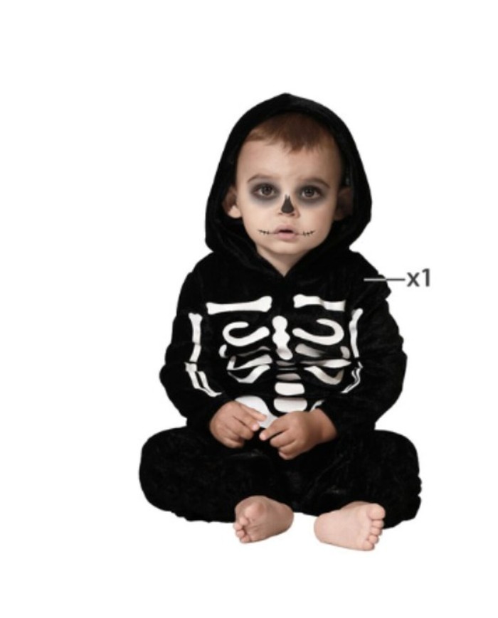 Costume per Neonati Scheletro 6-12 Mesi Costume per Neonati Scheletro 6-12 Mesi