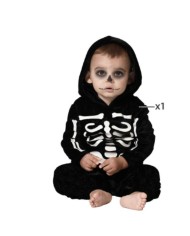 Costume per Neonati Scheletro 6-12 Mesi Costume per Neonati Scheletro 6-12 Mesi