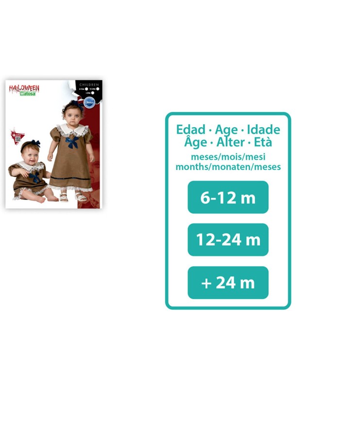 Costume per Neonati 12-24 Mesi Bambola