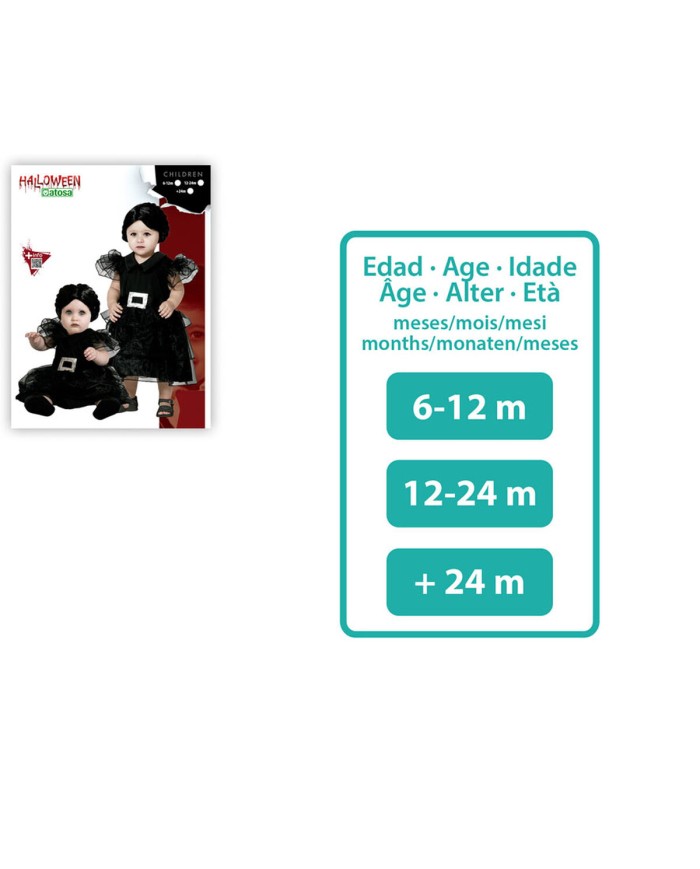 Costume per Neonati Fantasma 12-24 Mesi