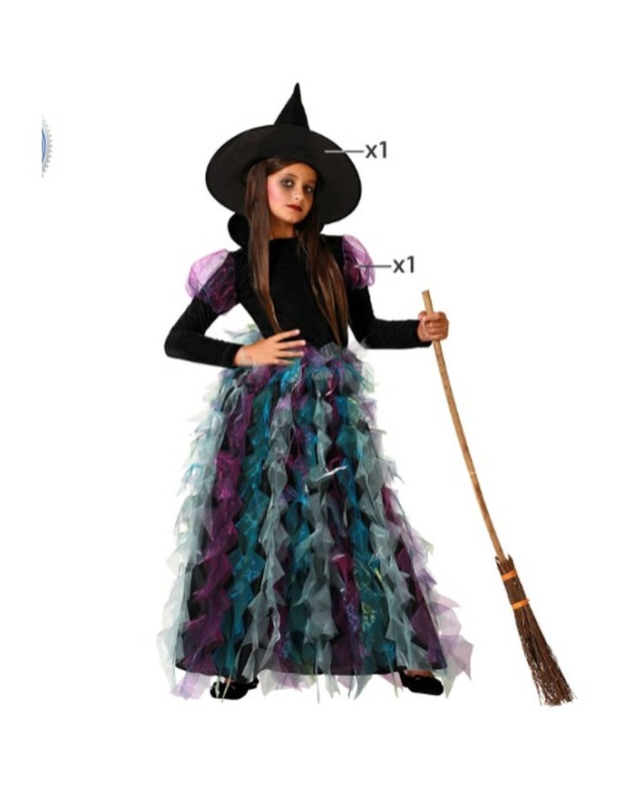 Costume per Bambini Strega 10-12 Anni Costume per Bambini Strega 10-12 Anni