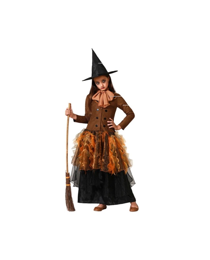 Costume per Bambini Strega 7-9 Anni