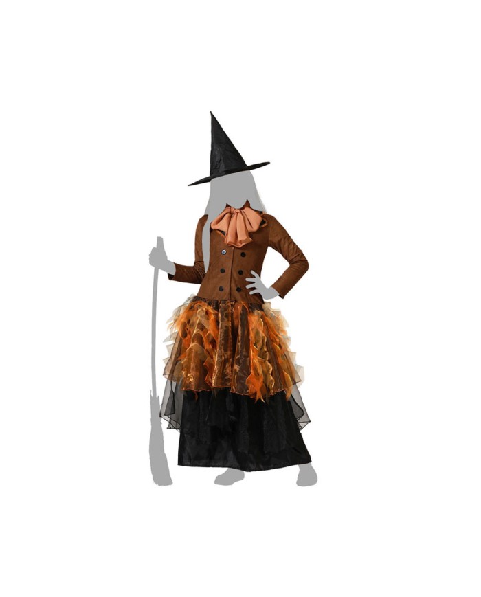 Costume per Bambini Strega 10-12 Anni