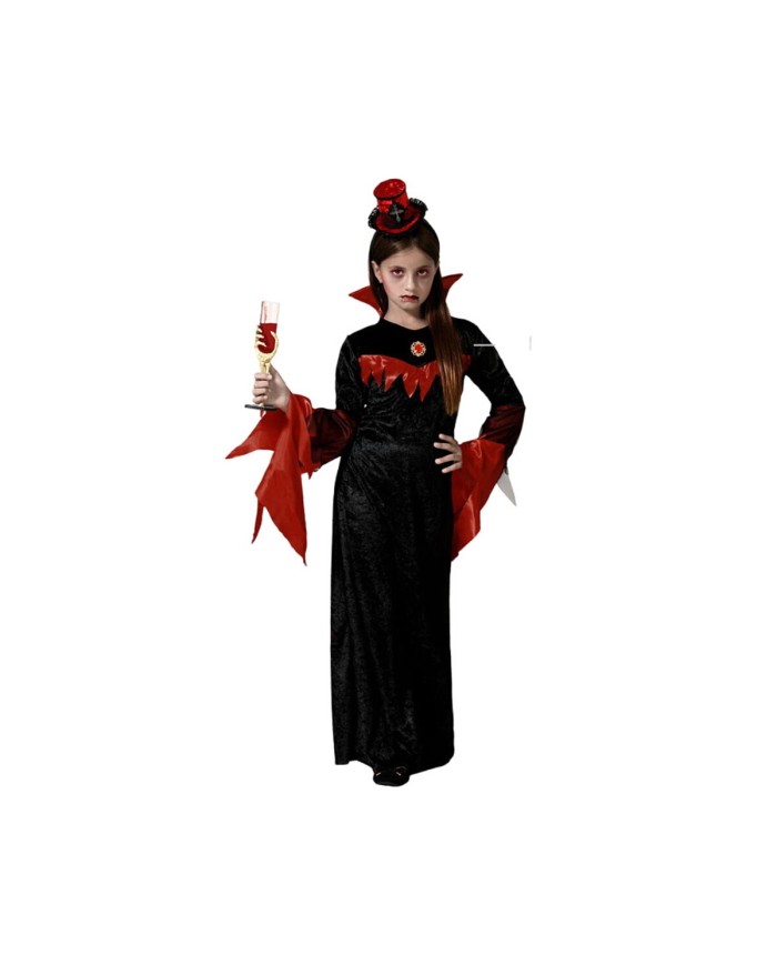 Costume per Bambini Vampiro Donna 7-9 Anni